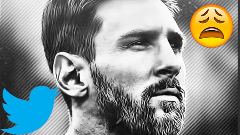 Las redes lloraron el dolor de Messi. 