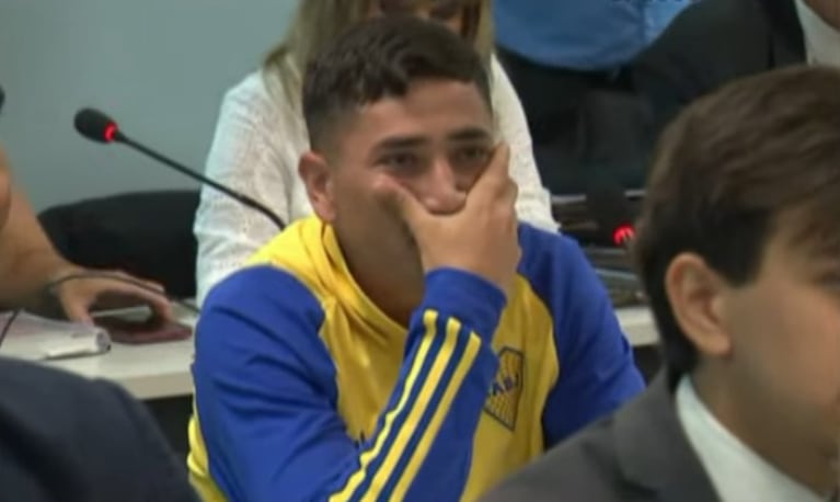 Las risas de uno de los acusados en el juicio por el crimen de Sebastián Villarreal.