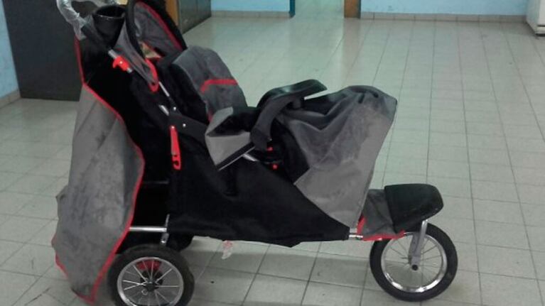 Las rudas del coche delataron la fuga.