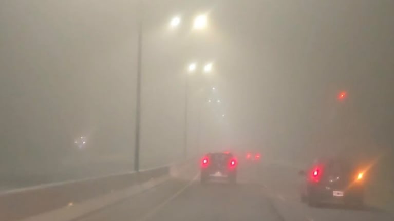 Las rutas de Córdoba se ven afectadas por bancos de niebla.