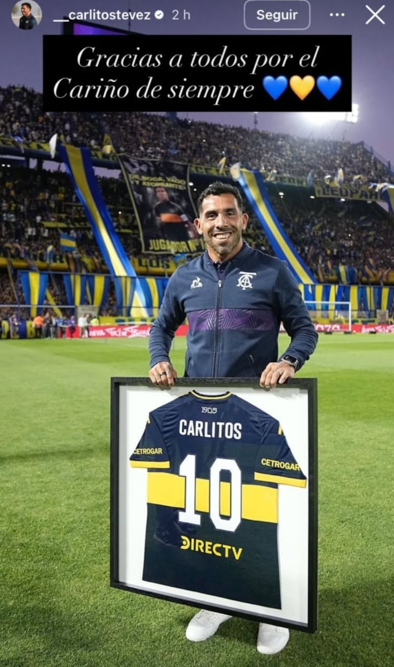 Las sentidas historias de Tevez tras la derrota de Talleres ante Boca