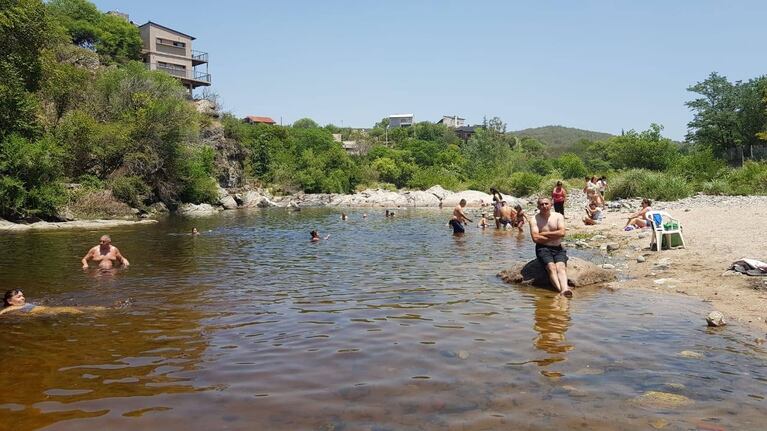 Las sierras de Córdoba se vieron colmadas de turistas. Foto: ElDoce.tv