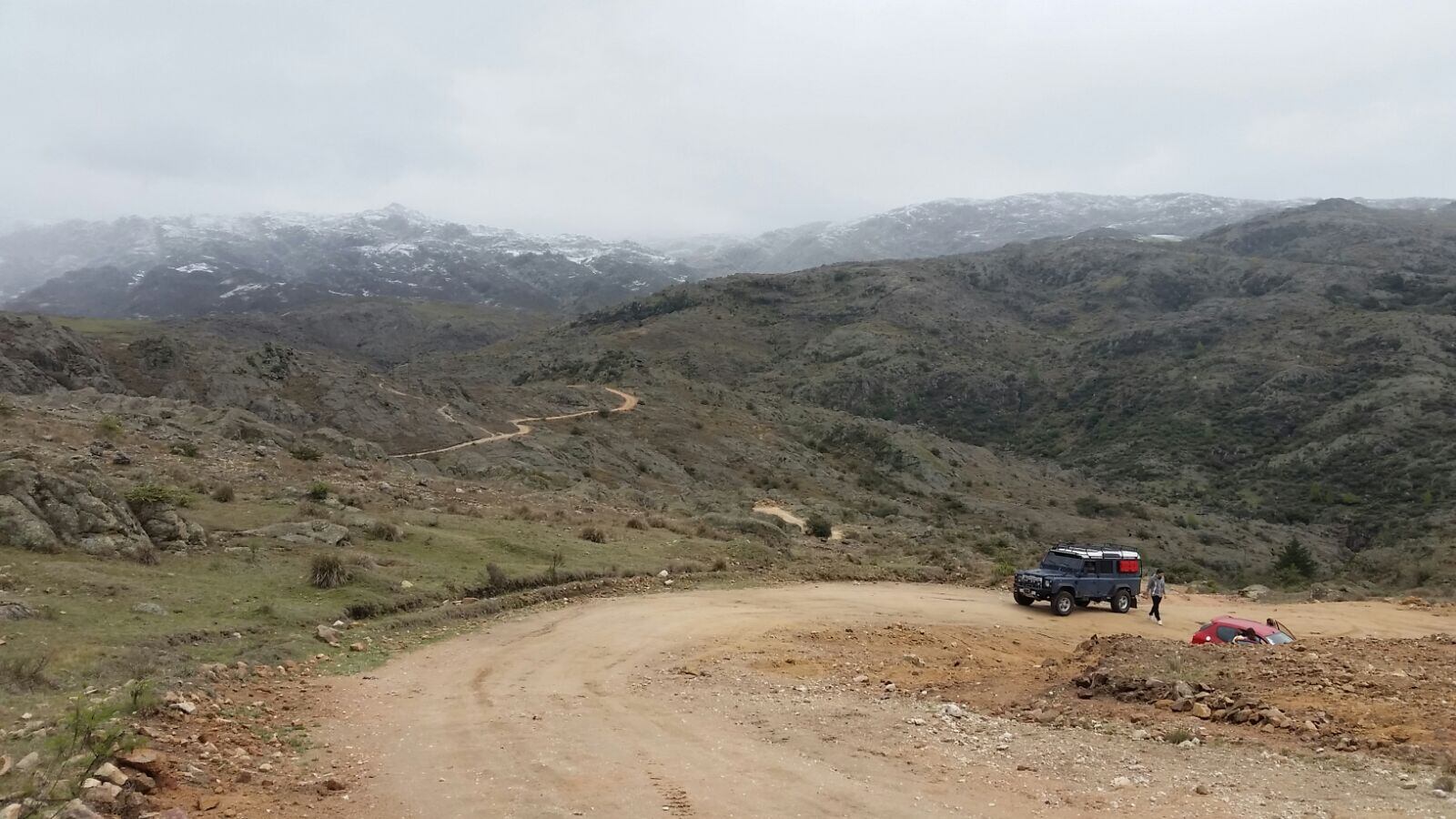 Las sierras nevadas en octubre. Foto: Keko Enrique