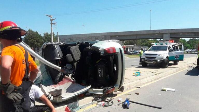 Las sillitas salvaron la vida de dos nenes en un accidente fatal