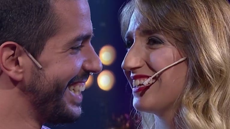 Las sonrisas cómplices entre Micaela y Silvio antes del esperado chape.
