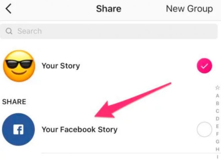 Las Stories de Instagram ahora se podrán compartir en Facebook