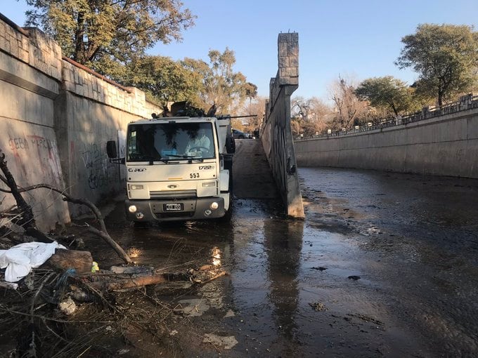 Las tareas duraron ocho días y sacaron casi 140 toneladas de residuos.