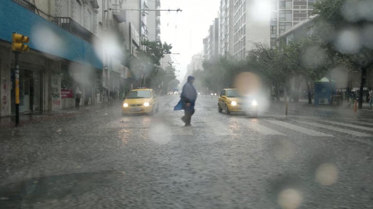 Las tormentas llegan con frío para Córdoba.
