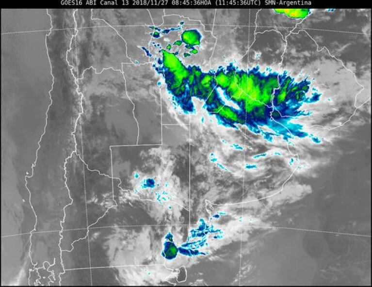 Las tormentas no paran: hay alerta a corto plazo para Córdoba