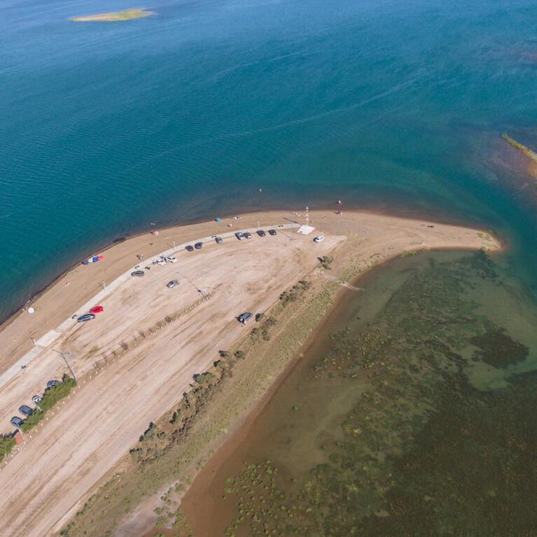 Las tranquilas playas del Golfo San Matías