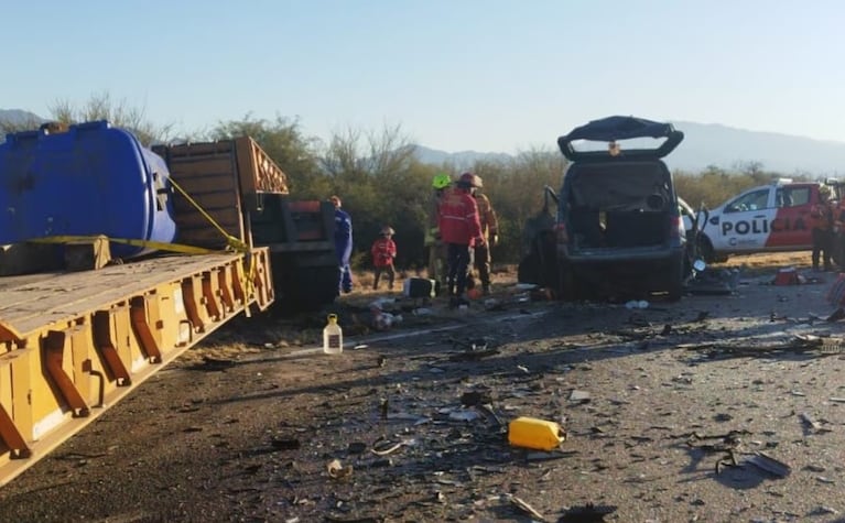 Las tremendas postales del accidente.