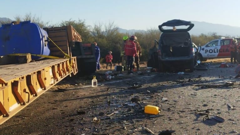 Las tremendas postales del accidente.