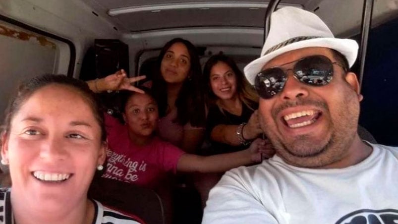 Las tres chicas y la bebé quedaron huérfanas a causa del Covid-19. (Foto: Tiempo San Juan)