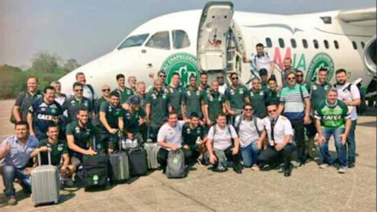 Las últimas imágenes del plantel del Chapecoense