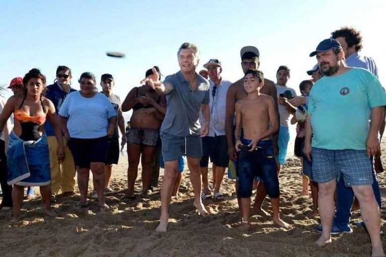 Las vacaciones de Macri con los chicos de las villas