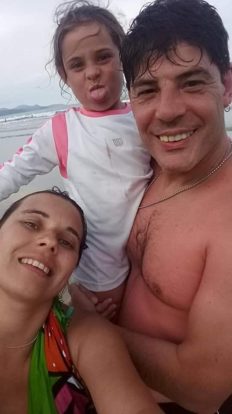 Las vacaciones de Marcos Bainotti y su familia