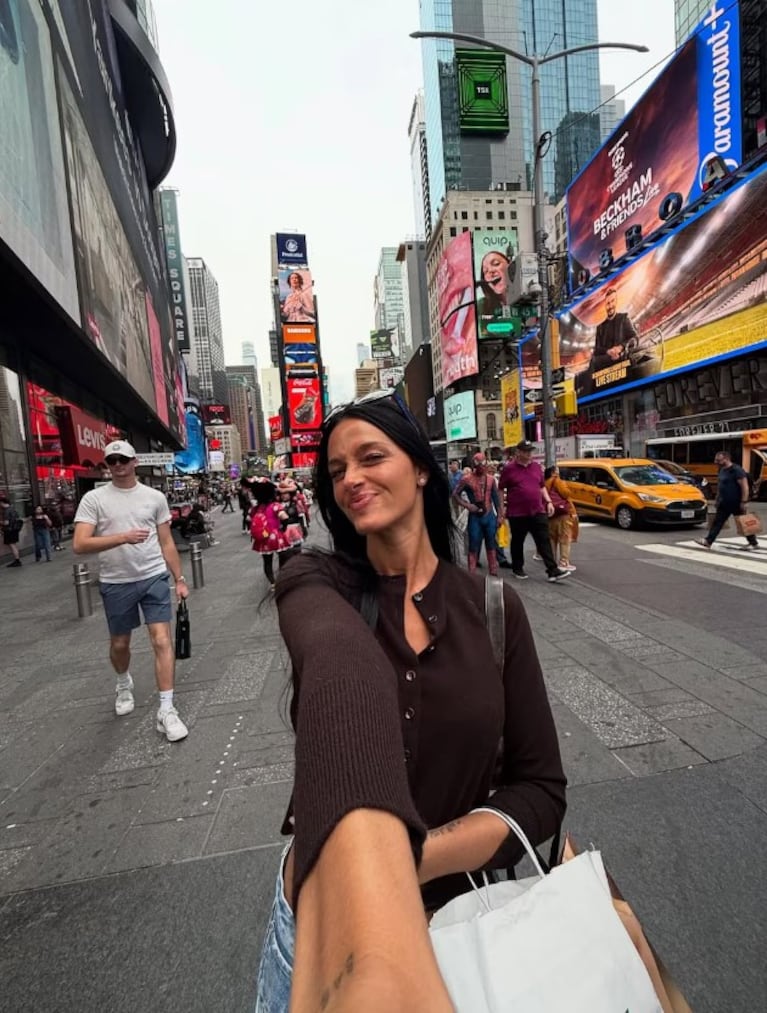 Las vacaciones de Oriana y Dybala en Nueva York.