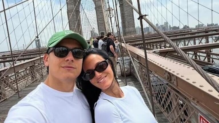 Las vacaciones de Oriana y Dybala en Nueva York.