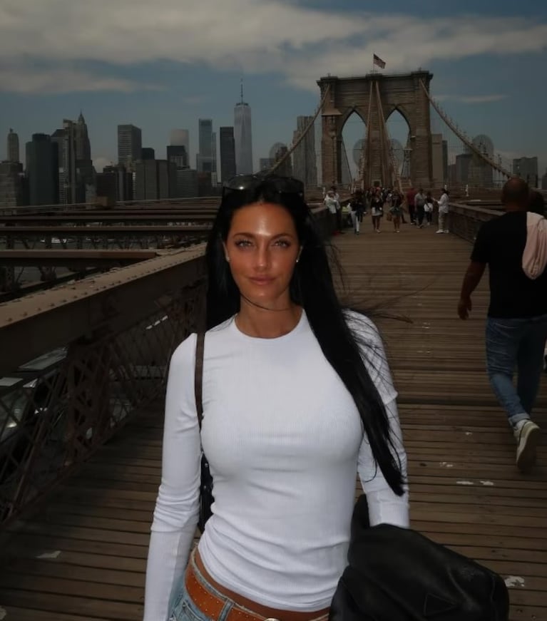 Las vacaciones de Oriana y Dybala en Nueva York.