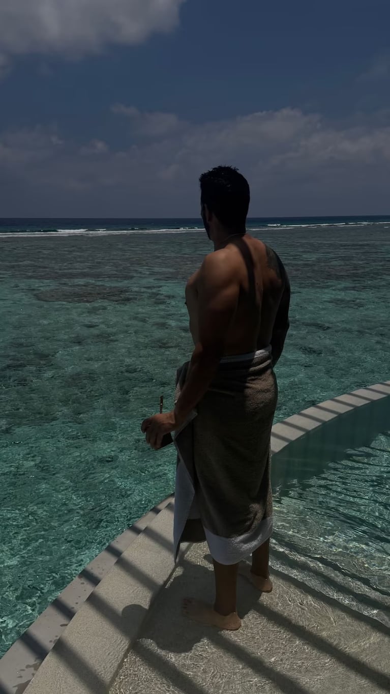 Las vacaciones de Wanda Nara.