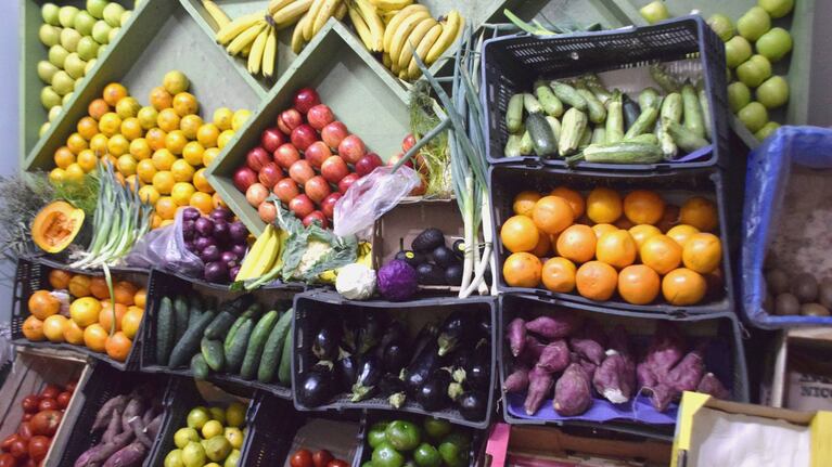 Las verduras y las frutas, entre los alimentos que más sufrieron el impacto de la inflación.