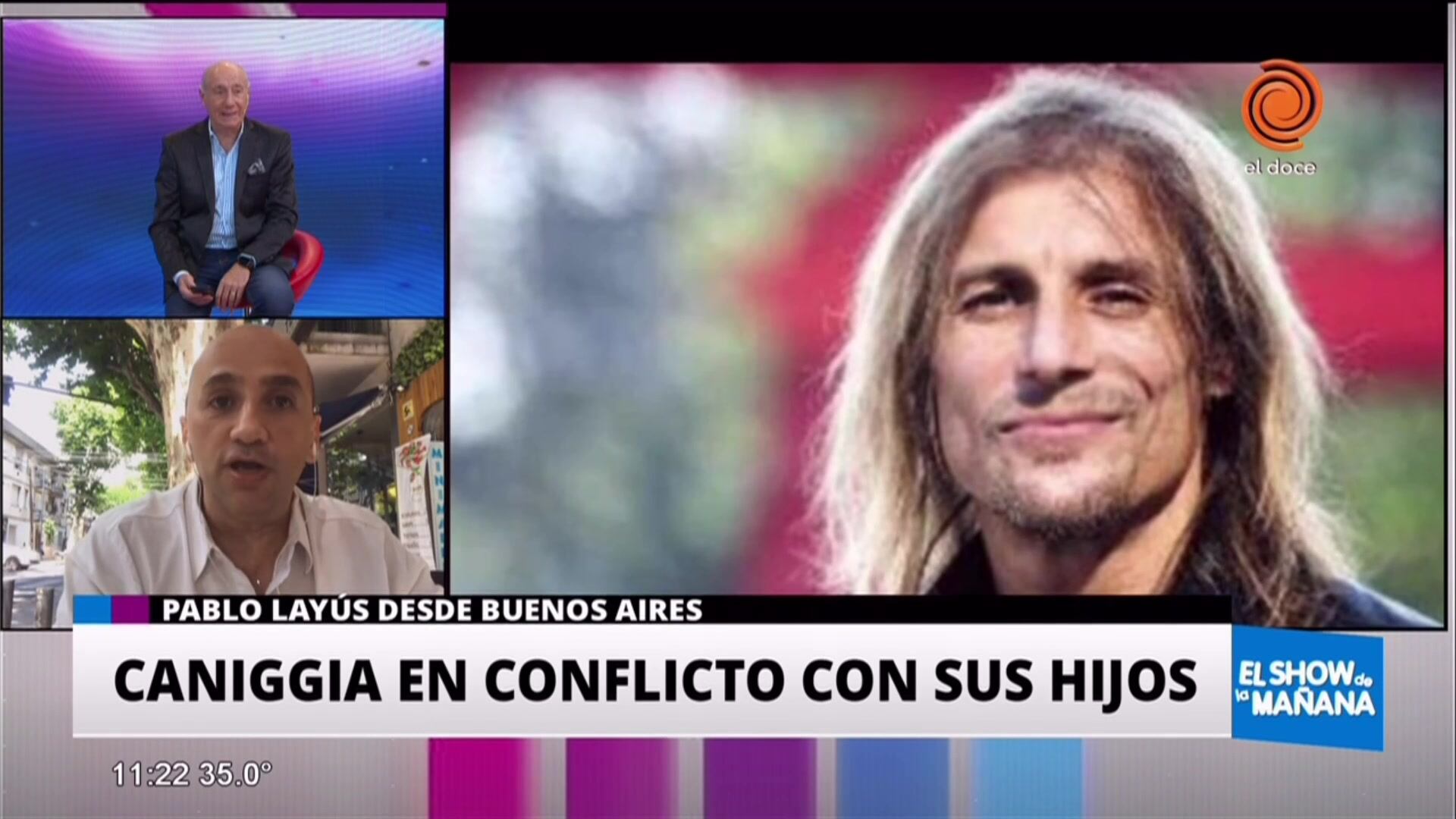 Las versiones del desencuentro de la familia Caniggia