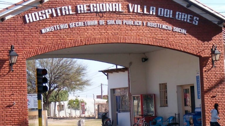 Las víctimas ingresaron sin vida al Hospital de Villa Dolores.