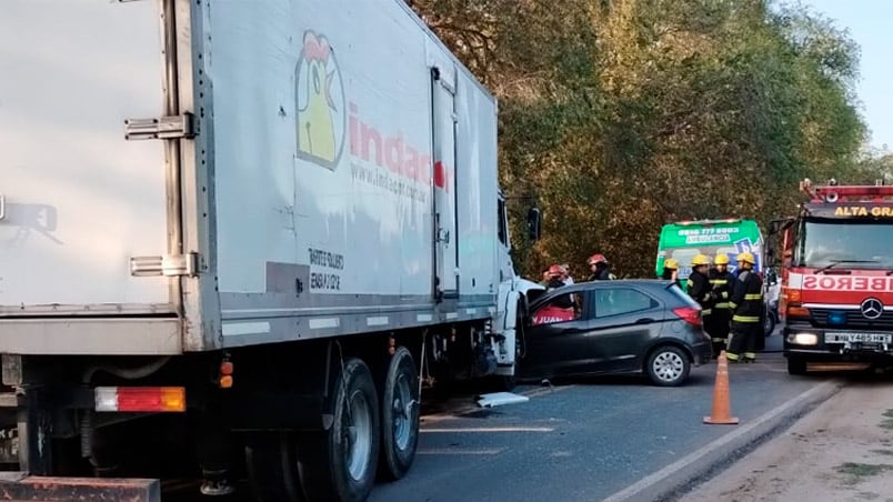 Las víctimas viajaban en el Ford Ka.