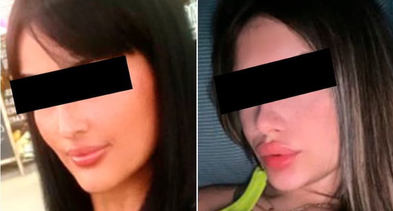 Las viudas negras detenidas en Recoleta. (Imagen: Infobae). 