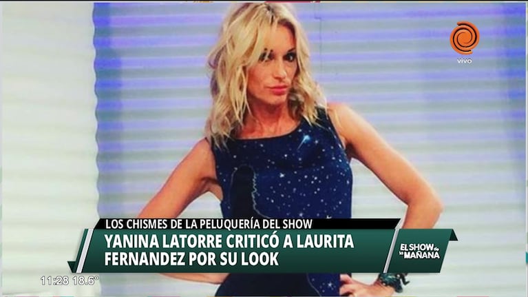 Latorre criticó a Laurita Fernández
