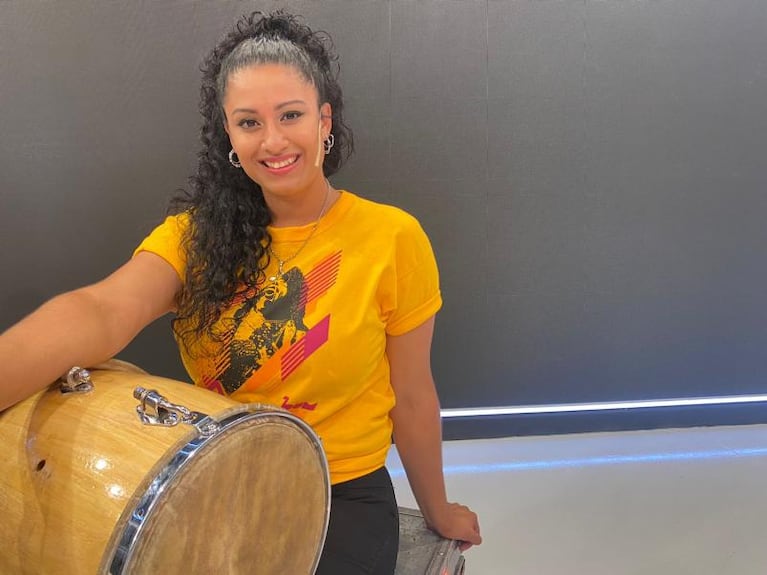 Lau, Cele y Juli: power femenino en la percusión de La Mona