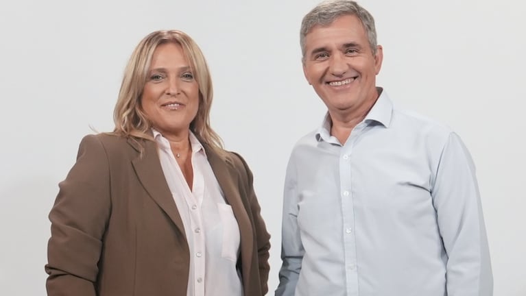 Laura González y Jorge Cuadrado, la dupla al frente de Telenoche.