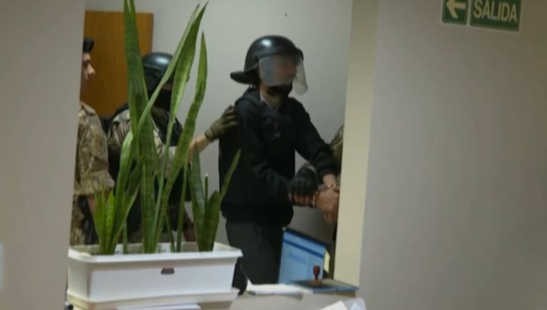 Laurta fue indagado por el fiscal Gerardo Reyes en Tribunales II.