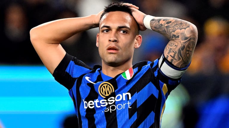 Lautaro Martínez sufrió una nueva lesión. (Foto: EFE)