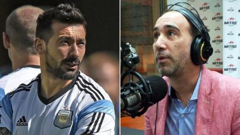 Lavezzi vs. Anello: el periodista redobló la apuesta 