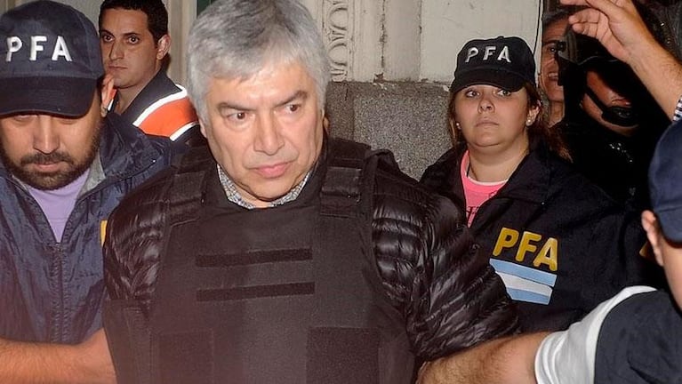 Lázaro Báez, el empresario condenado por casos de corrupción durante los gobiernos kirchneristas.