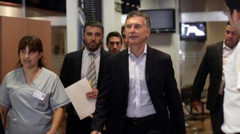 Le dieron de alta a Macri tras su operación en la rodilla derecha