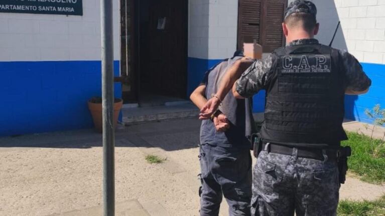 Le dijo cosas obcenas a una mujer mientras intentaba asfixiarla. Huyó y fue atrapado. (Imagen: Alta Gracia Noticias).