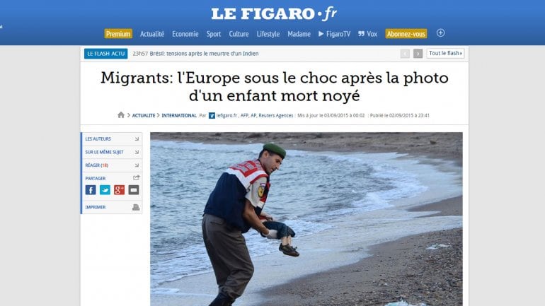 Le Figaro de Francia.