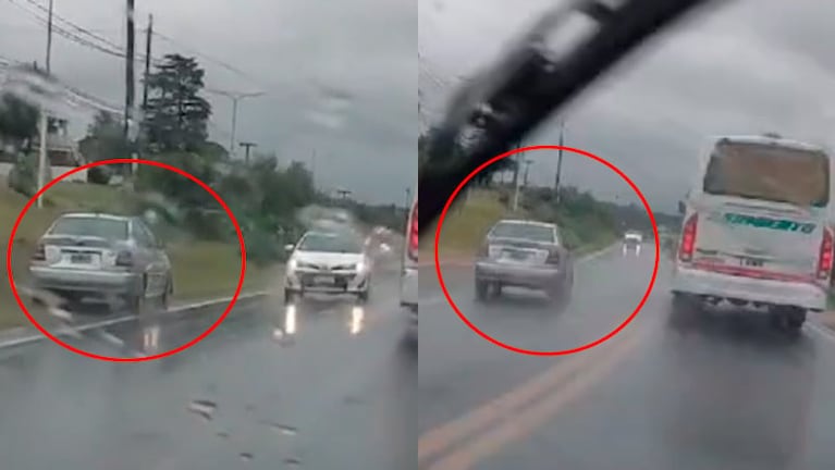 Le habían labrado un acta por conducir alcoholizado.