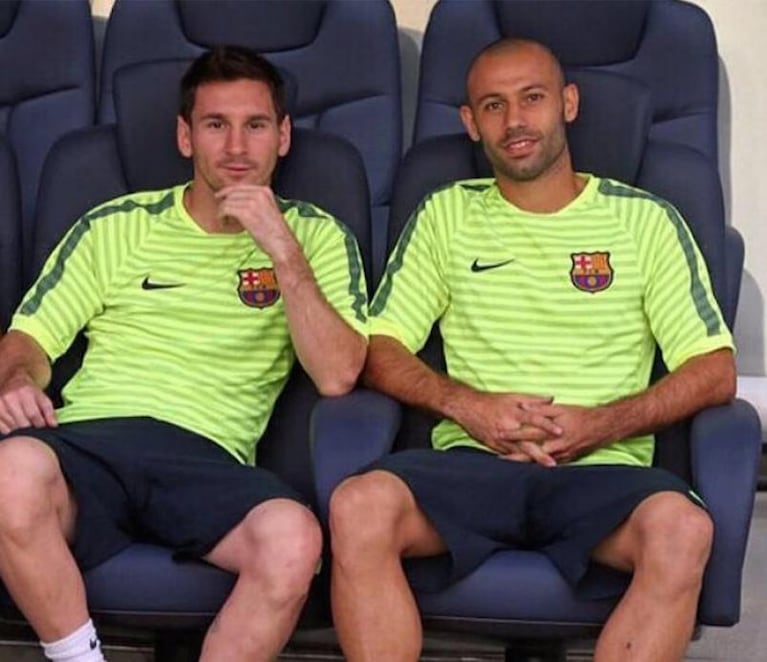 Le piden a Messi que le deje patear un penal a Macherano