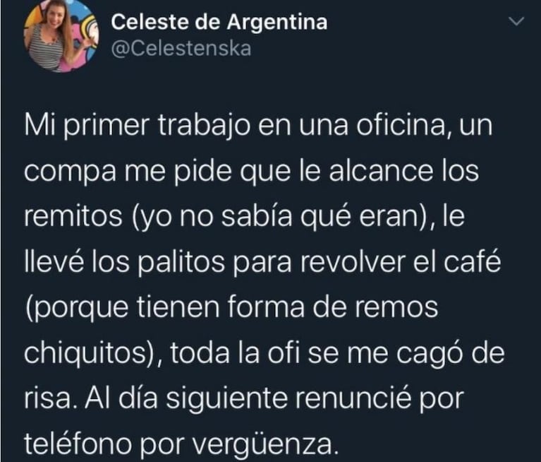 Le pidieron los "remitos" y les llevó palitos para revolver café: la historia del viral