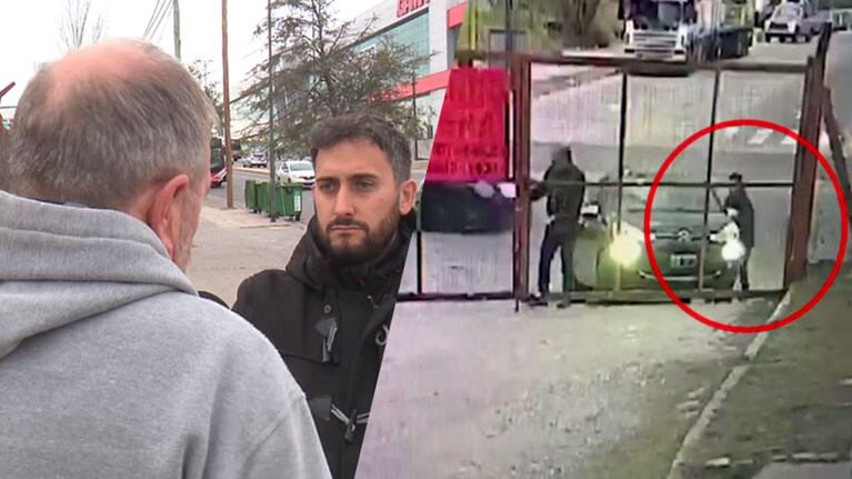 Le robaron el auto cuando abría el portón: la compañía de seguro podría no hacerse cargo
