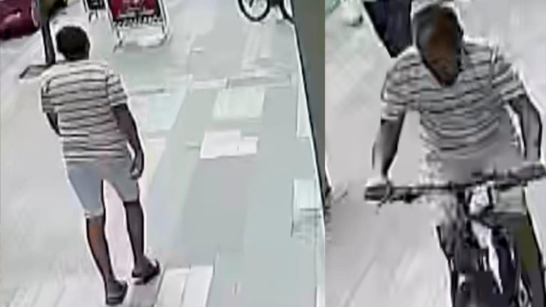 Le robaron la bici que usa para trabajar.