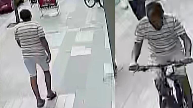 Le robaron la bici que usa para trabajar.