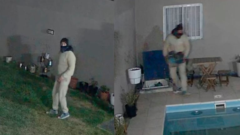 Le robaron la bomba de la pileta de su casa.