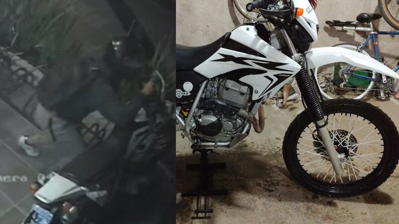 Le robaron la moto mientras entrenaba en un gimnasio de barrio Poeta Lugones.