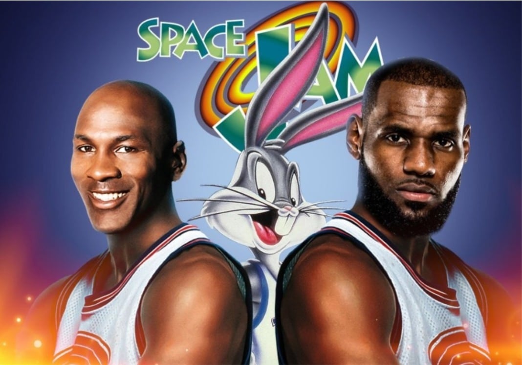 LeBron James tomará la posta de Michael Jordan en "Space Jam, un nuevo legado".