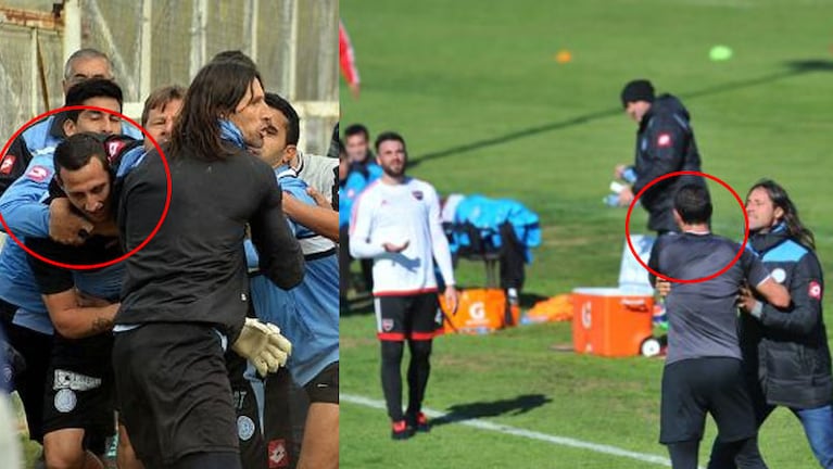 Lema tuvo algunos encontronazos en su paso por Belgrano.