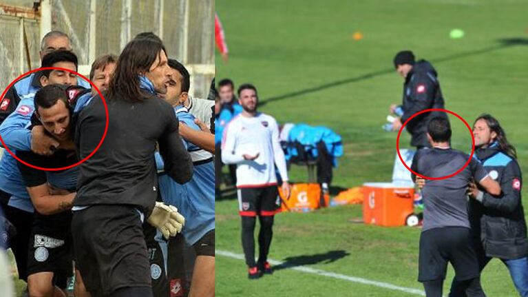 Lema tuvo algunos encontronazos en su paso por Belgrano.